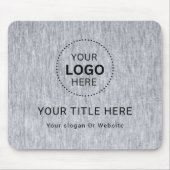Business Logo Mousepad Muismat (Voorkant)