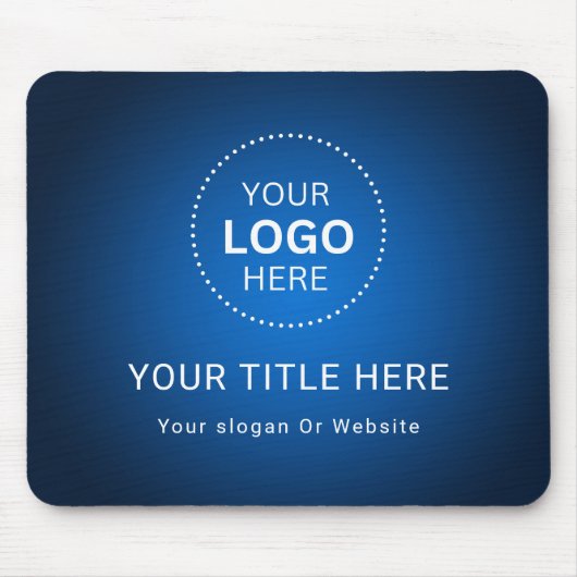 Business Logo Mousepad Muismat (Voorkant)