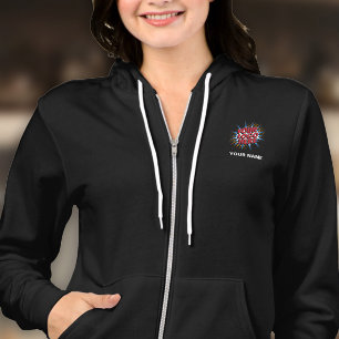 Business Logo & Naam Upload Sjabloon - Personeel Hoodie