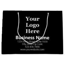 Business Logo Naam Zwart Wit Adres Telefoonnummer.