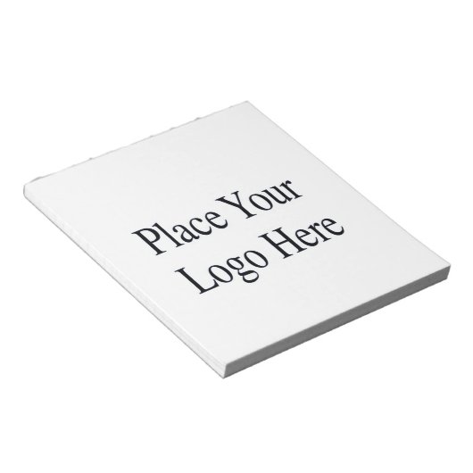 Business Logo Notitieblok (Schuin)
