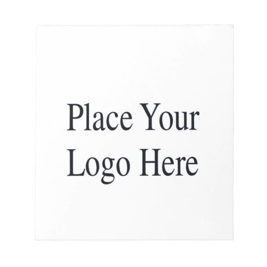 Business Logo Notitieblok (Voorkant)
