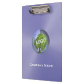 Business Logo Paars Klembord (Links)