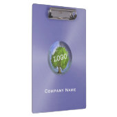 Business Logo Paars Klembord (Rechts)