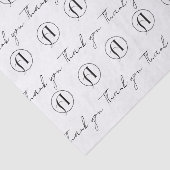 Business Logo Pattern Branding Tissue Paper Tissuepapier (Detail)