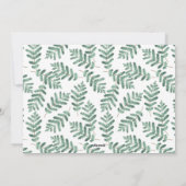 Business Logo Prettige feestdagen Kerstmis Feestdagenkaart (Achterkant)