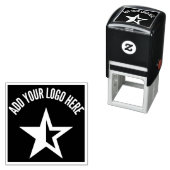 Business Logo Professional - aangepast Zelfinktende Stempel (In situ)