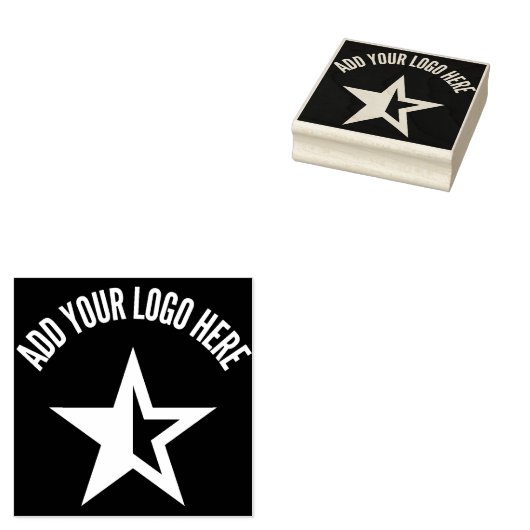 Business Logo Professional Custom Self-Inking Stam Rubberstempel (Gestempeld)