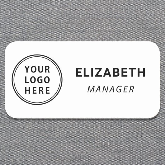 Business Logo Professional Naamplaatje