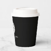 Business Logo Professional Paper Cup Papieren Bekers (Links)