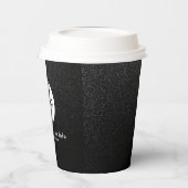 Business Logo Professional Paper Cup Papieren Bekers (Links)