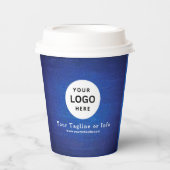 Business Logo Professional Paper Cup Papieren Bekers (Voorkant)