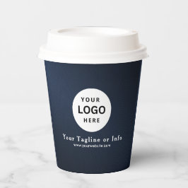 Business Logo Professional Paper Cup Papieren Bekers