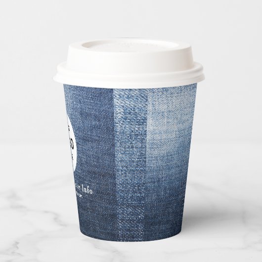 Business Logo Professional Paper Cup Papieren Bekers (Links)