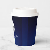 Business Logo Professional Paper Cup Papieren Bekers (Links)