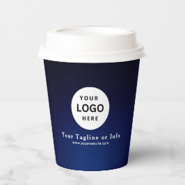 Business Logo Professional Paper Cup Papieren Bekers