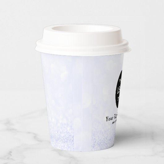 Business Logo Professional Paper Cup Papieren Bekers (Rechts)