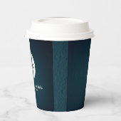 Business Logo Professional Paper Cup Papieren Bekers (Links)