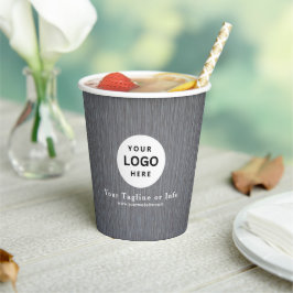 Business Logo Professional Paper Cup Papieren Bekers