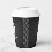 Business Logo Professional Paper Cup Papieren Bekers (Links)
