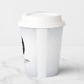 Business Logo Professional Paper Cup Papieren Bekers (Links)