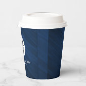Business Logo Professional Paper Cup Papieren Bekers (Links)