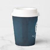 Business Logo Professional Paper Cup Papieren Bekers (Rechts)