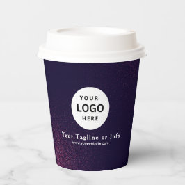 Business Logo Professional Paper Cup Papieren Bekers