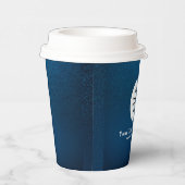 Business Logo Professional Paper Cup Papieren Bekers (Rechts)
