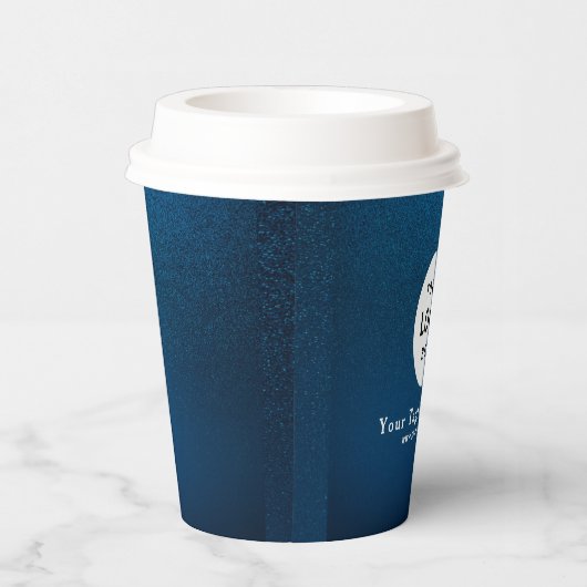Business Logo Professional Paper Cup Papieren Bekers (Rechts)