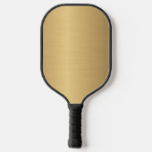 Business Logo Promotion Company Gold Pickleball Paddle (Achterkant)
