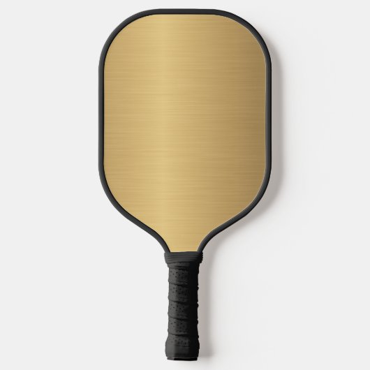 Business Logo Promotion Company Gold Pickleball Paddle (Achterkant)