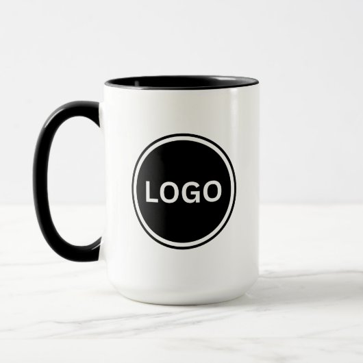 Business Logo Promotional Simple Company Mok (Links)