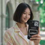 Business Logo QR Code Branding Eenvoudig iPhone 13 Hoesje<br><div class="desc">Business Logo QR Code Branding Eenvoudig Perfect hoesje voor iedereen die een trendy en aantrekkelijke maatwerk,  leuke telefoonhoesje wilt kunt u de achtergrond aanpassen,  QR-code,  voeg uw logo,  website en e-mail. modern,  eenvoudig,  QR-code,  zwart,  branding,  marketing,  logo,  professioneel bedrijf,  minimalistisch, </div>