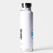 Business Logo QR Code Medisch Centrum Medewerkers Waterfles (Rechts)