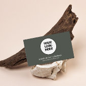 Business Logo QR Code Professioneel Minimalistisch Visitekaartje