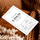 Business Logo Retail Hang Label Kleding Prijs Labe Visitekaartje