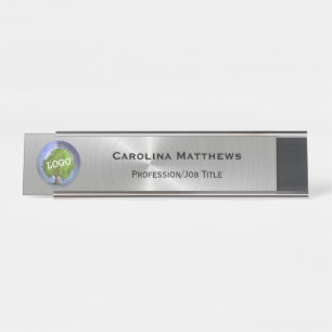 Business Logo Silver Bureau Naambordje