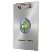 Business Logo Silver Klembord (Links)