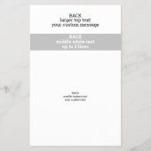 Business Logo Simple Modern 3 Foto Adverteren Flyer (Achterkant)