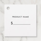 Business Logo Simple Professional Bedankjes Labels (Voorkant)
