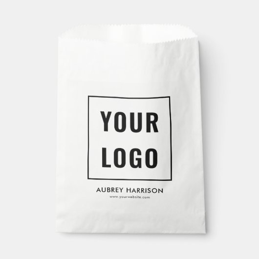 Business Logo Simple Professional Bedankzakje (Voorkant)