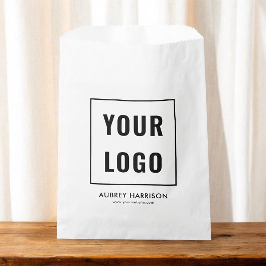 Business Logo Simple Professional Bedankzakje