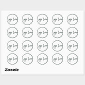 Business Logo Simple Stickers (Vel)