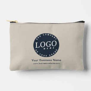 Business Logo Slogan en Website Promotie Swag Etui