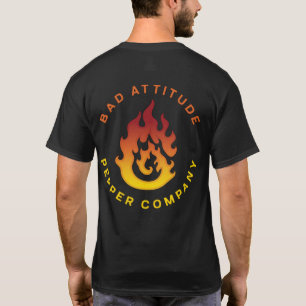 Business Logo (Small Front/Large Back design) T-shirt