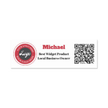 Business Logo Social Media QR Code