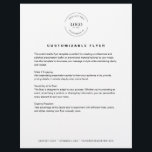 Business logo tekst website eenvoudig Aangepast Flyer<br><div class="desc">Promoot uw bedrijf of evenement met de  Flyer-Sjabloon! Voeg uw logo,  kop,  tekst en contactgegevens op de onderste voettekst toe om een professioneel,  opvallend ontwerp te creëer dat perfect is voor adverteren services,  promoties of aankondigingen.</div>
