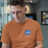 Business Logo Upload Sjabloon - Creëer Uw Eigen T- T-shirt