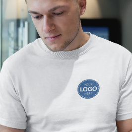 Business Logo Upload Sjabloon - Front Logo T-shirt